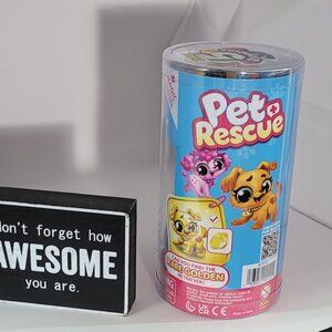 5 Surprise Pet Rescue Toy Series by Zuru – 2 Pack Find Rare Golden Retriever